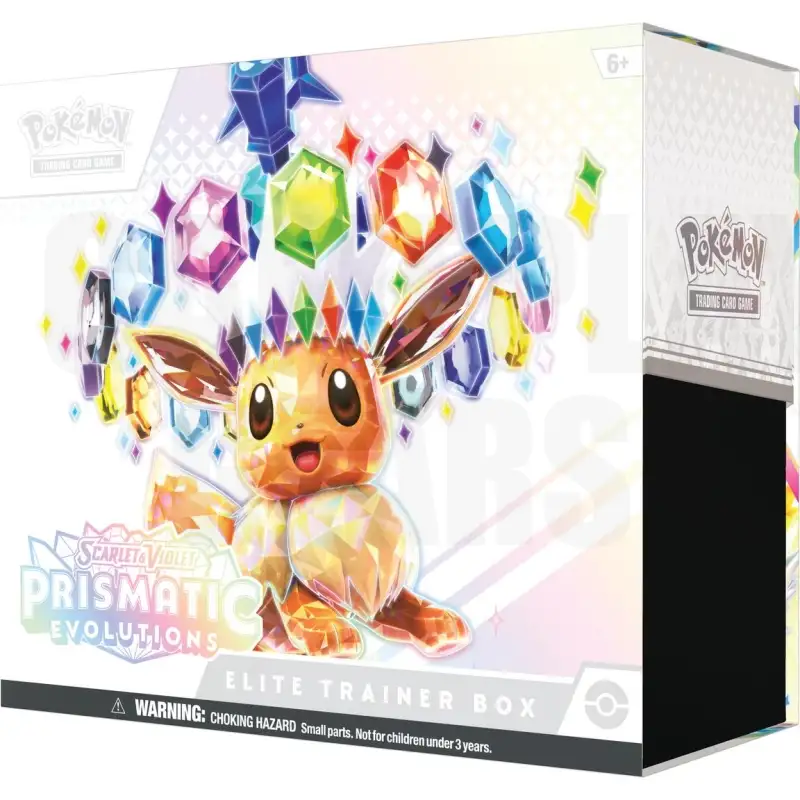 Pokemon Trading Card Game Prismatic Evolutions Elite Trainer Box