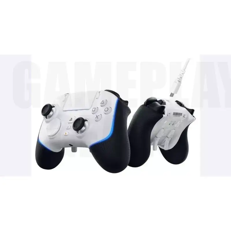 Razer Wolverine V2 Pro Chroma Wireless Gaming Controller for PlayStation 5 and PC - White