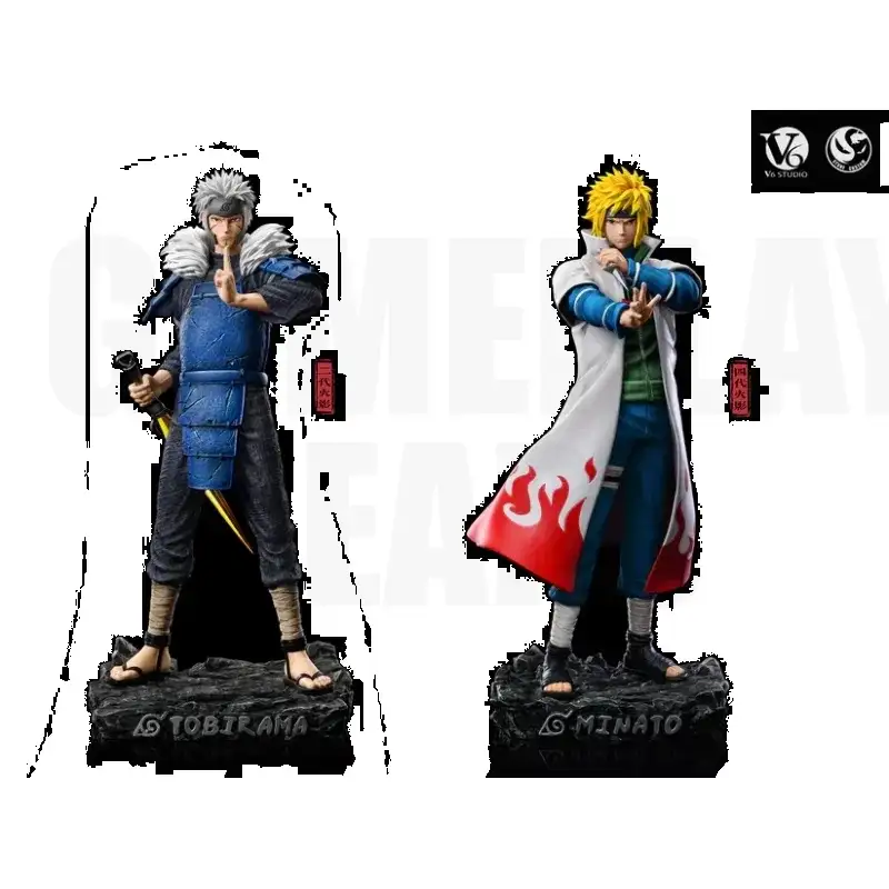 NARUTO: HOKAGE SERIES 2. TOBIRAMA SENJU AND 4. MINATO NAMIKAZE